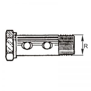 Tornillo Hueco Doble