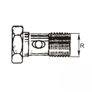 Tornillo Hueco Simple
